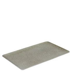 RAW tallerken 31,5x20 cm sandy beige