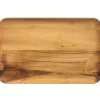 RAW Teak tallerken 31,7x20,2 cm