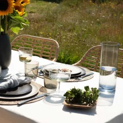 RAW Unique swirl champagneglass 25 cl smoke