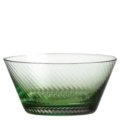 RAW Unique swirl skål 12,5x6x8 cm green