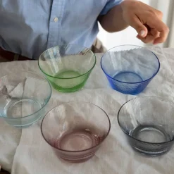 RAW Unique swirl skål 12,5x6x8 cm green