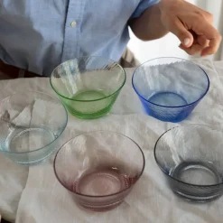 RAW Unique swirl skål 12,5x6x8 cm dark blue