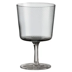 RAW Unique swirl vinglass 35 cl smoke