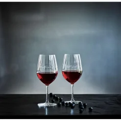 Rødvinsglass 62 cl pust livet er nå