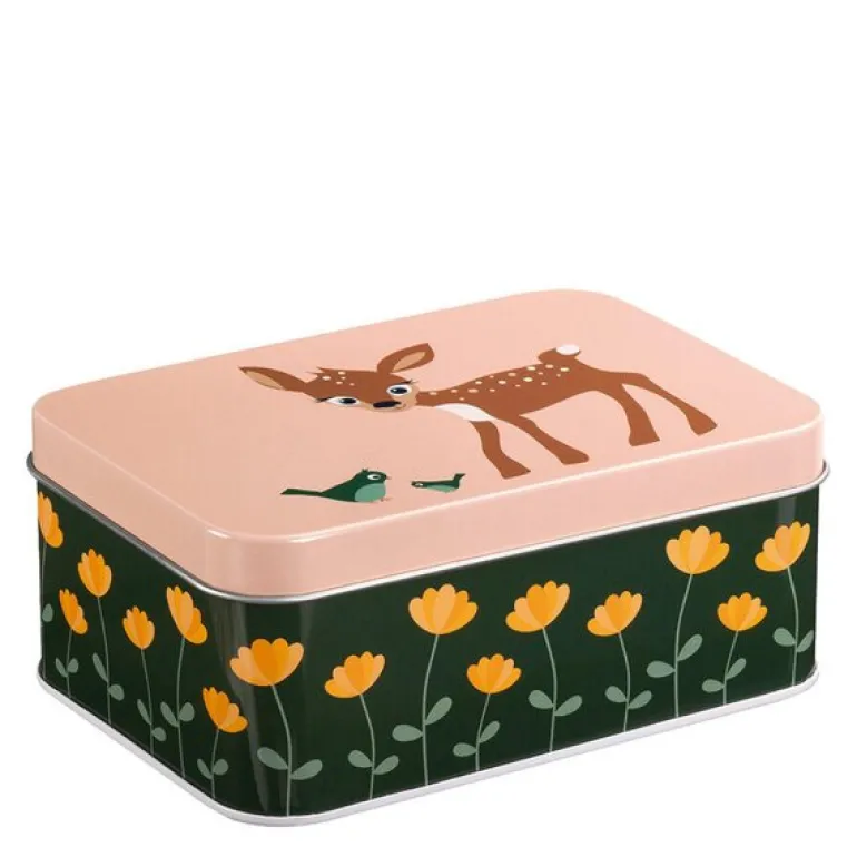 Rådyr matboks 6x10x14 cm grønn