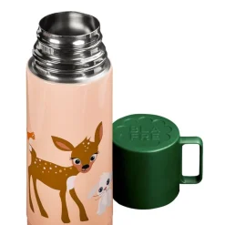 Rådyr termos 350 ml rosa