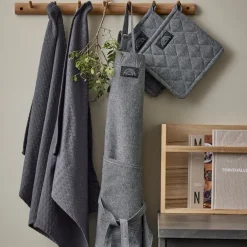 Recycle forkle 95x80 cm grå