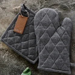 Recycle grillhanske 33x18 cm grå