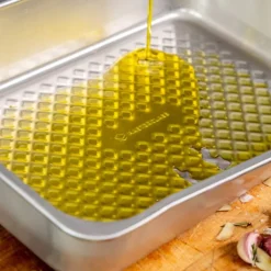 Recycled Aluminium ovnsbrett 40x28 cm