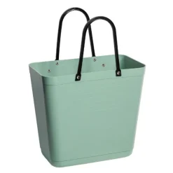 Recycled Plastic veske høy 14L med sykkelfeste oliven