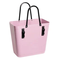 Recycled Plastic veske høy med sykkelfester 14L gammelrosa