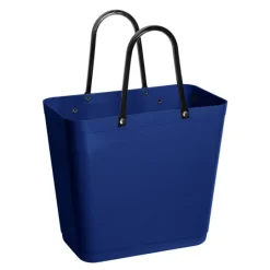 Recycled Plastic veske med sykkelfeste høy 14L blå