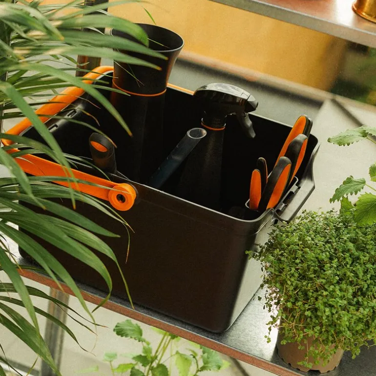 Redskapsboks 35,3x31,1x17,3 cm svart