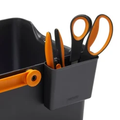 Redskapsboks 35,3x31,1x17,3 cm svart