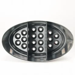 Redskapsholder 12x21,5 cm rustfritt stål