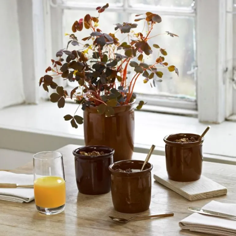 Redskapskrukke 2L brun