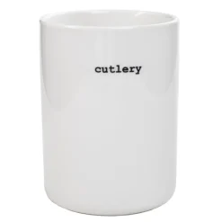 Redskapskrukke 11x19 cm hvit