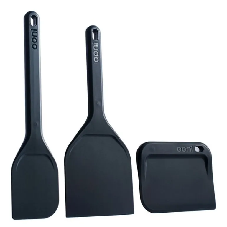 Redskapssett for deig 3 deler svart