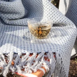 Reflection håndkle 50x100 cm blå