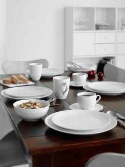 Relief desserttallerken 20 cm 4 stk