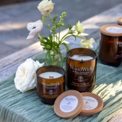 Renew duftlys medium black currant & rose