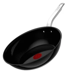 Renew+ wok 28 cm svart