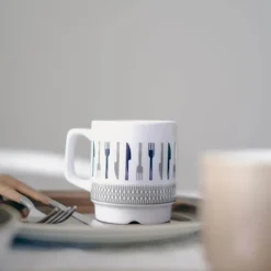 Retro krus 26 cl Kniv & gaffel