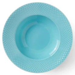 Rhombe Color dyp tallerken 24,5 cm turkis