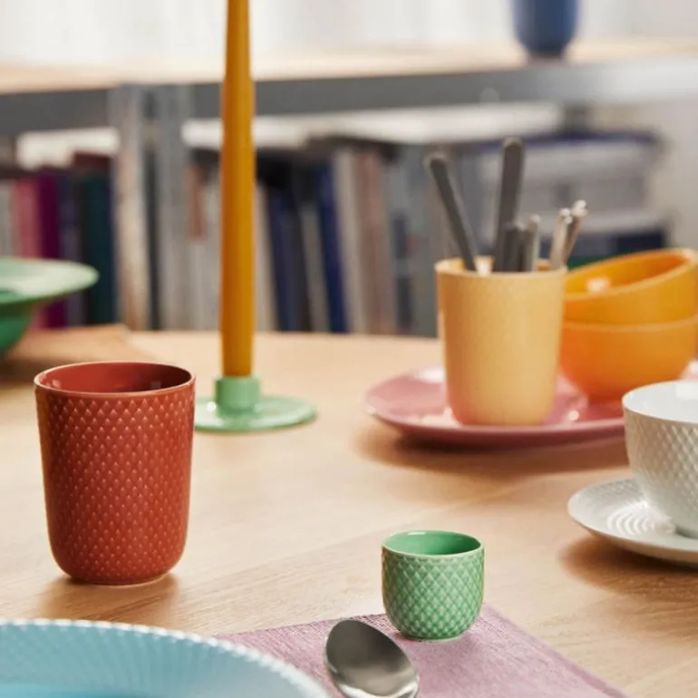 Rhombe Color eggeglass 5 cm grønn