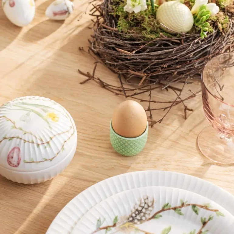 Rhombe Color eggeglass 5 cm grønn