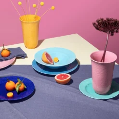 Rhombe Color lunsjtallerken 23 cm mørk blå