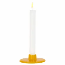 Rhombe Color lysestake 3 cm gul