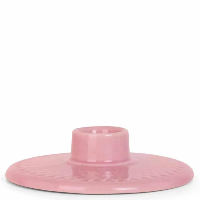 Rhombe Color lysestake 3 cm rosa