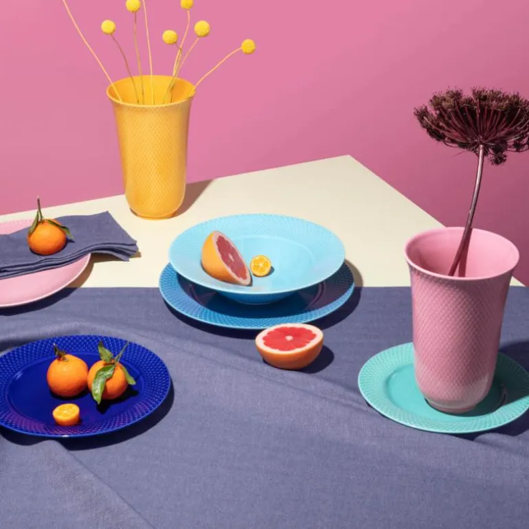 Rhombe Color middagstallerken 27 cm blå