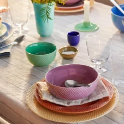 Rhombe Color middagstallerken 27 cm sand