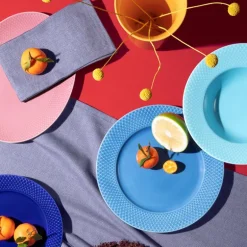 Rhombe Color serveringsfat ovalt 28,5x21,5 cm rosa