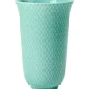 Rhombe Color vase 15 cm aqua porselen
