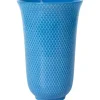 Rhombe Color vase 20 cm blå porselen