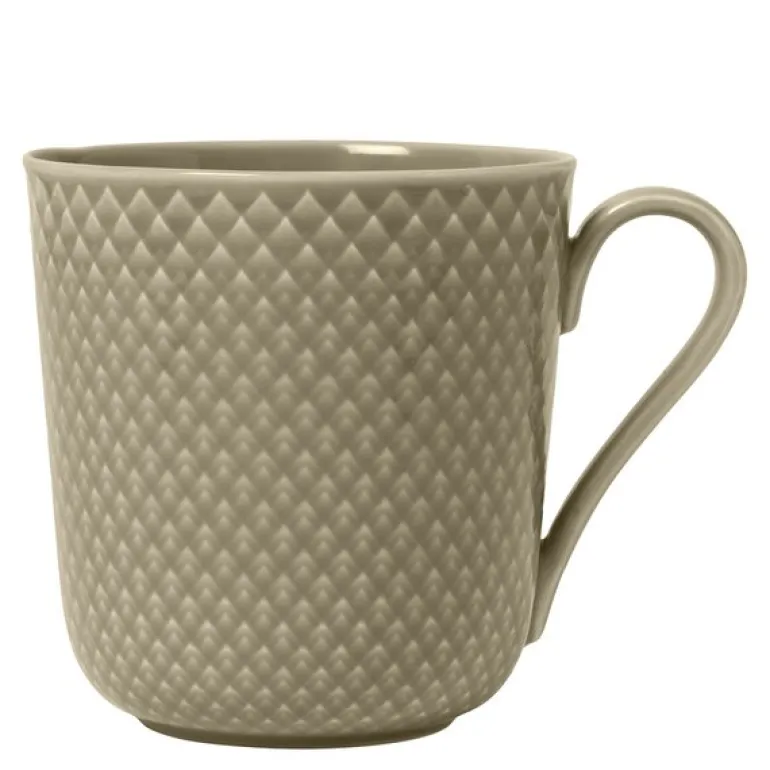 Rhombe Earth kopp med hank 39 cl clay