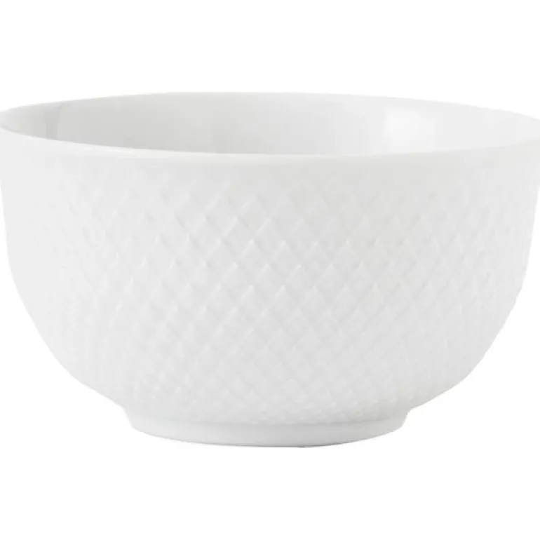 Rhombe skål 50 cl hvit