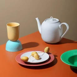 Rhombe tekanne 1,9L hvit