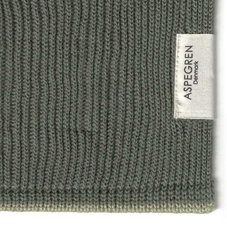 Ripple kjøkkenklut strikket 26x26 cm sea grass