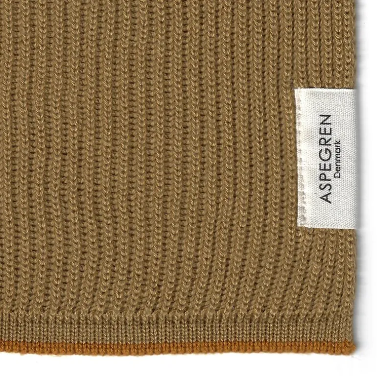 Ripple kjøkkenklut strikket 26x26 cm honey