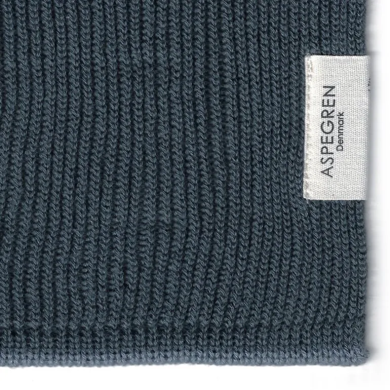 Ripple kjøkkenklut strikket 26x26 cm navy blue