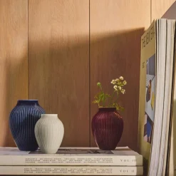 Ripple mini vaser 11 cm 3 stk ripple berry/sand/dark blue