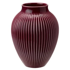 Ripple vase 20 cm berry