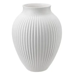 Ripple vase 35 cm hvit