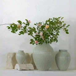 Ripple vase 27 cm mintgrønn