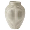 Ripple vase 20 cm sand