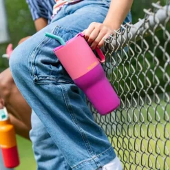 Rise Tumbler 77 cl med sugerørslokk Pink Lemonade Kaleidoscope